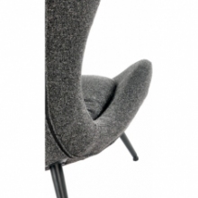 Fotel Atlantis Halmar: Design i Komfort w Antracycie | Sklep
