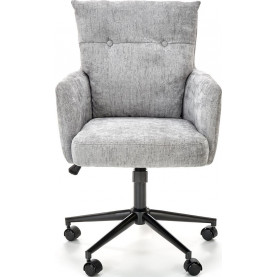 Fotel biurowy Flores jasny popiel Halmar 2