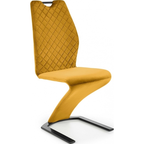 Krzesło welurowe nowoczesne K442...