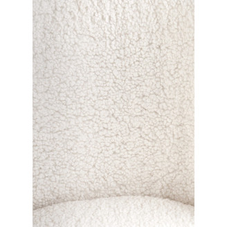 Kremowe krzesło bouclé Halmar K474 - Stylowy design