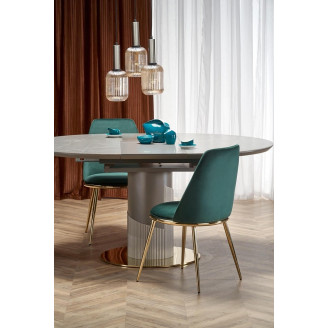 Stół rozkładany glamour Muscat | Halmar | 120cm