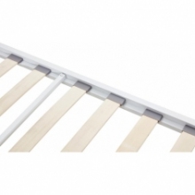 Łóżko metalowe 140x200 Halmar Panama - Białe, Tanie