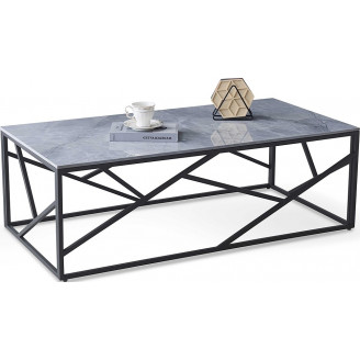 Stolik Universe Halmar: Nowoczesny design, popielaty marmur - Kup teraz!
