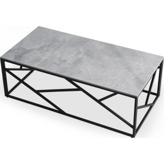 Stolik Universe Halmar: Nowoczesny design, popielaty marmur - Kup teraz!
