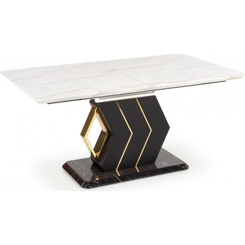 Stół rozkładany glamour na jednej...