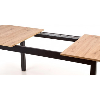 Stół rozkładany loft Florian | Halmar | 160x90 cm | Dąb Artisan