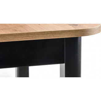 Stół rozkładany loft Florian | Halmar | 160x90 cm | Dąb Artisan