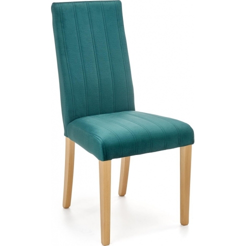 Krzesło tapicerowane na drewnianych...