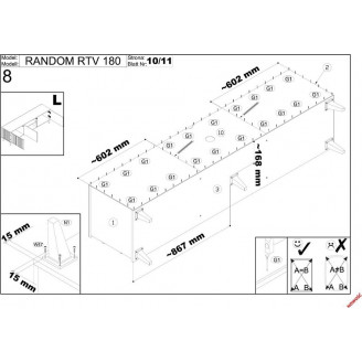Szafka RTV Halmar Random 180x40: Nowoczesny Design | Sklep