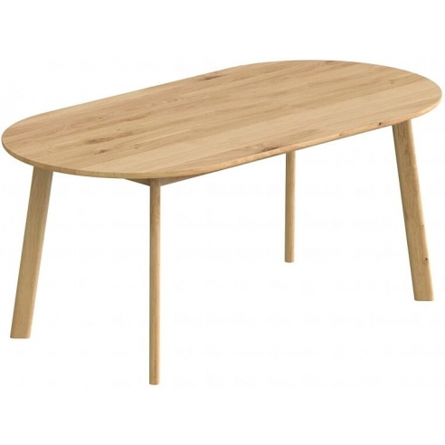 Stół drewniany owalny Bón 180x90cm...