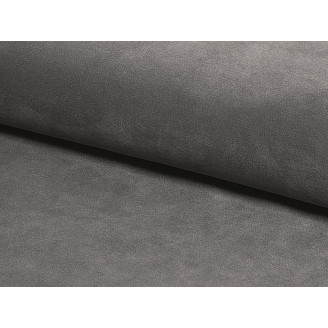 Fotel rozkładany z masażem Pegaz Velvet szary Signal | Komfort i styl
