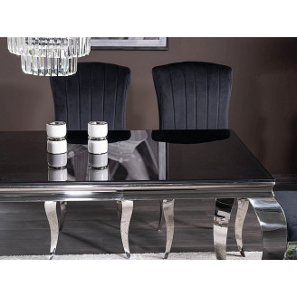 Stół szklany glamour Prince 150x90 Signal - Elegancki design!