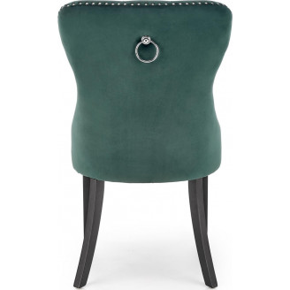 Krzesło pikowane Miya Velvet zielone Halmar | Elegancki design