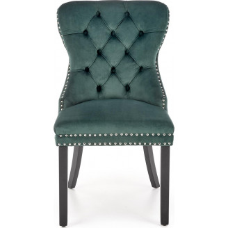 Krzesło pikowane Miya Velvet zielone Halmar | Elegancki design