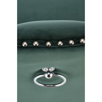 Krzesło pikowane Miya Velvet zielone Halmar | Elegancki design