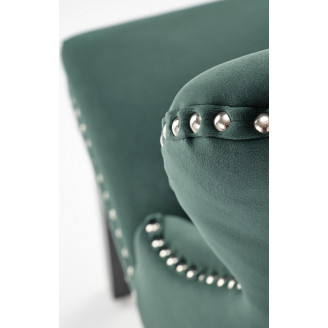 Krzesło pikowane Miya Velvet zielone Halmar | Elegancki design