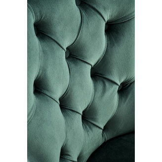 Krzesło pikowane Miya Velvet zielone Halmar | Elegancki design