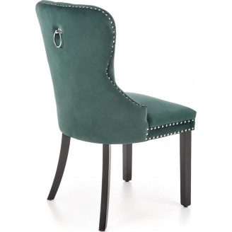 Krzesło pikowane Miya Velvet zielone Halmar | Elegancki design