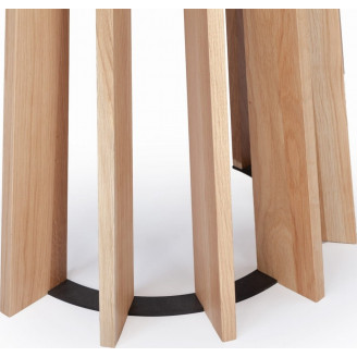 Stół owalny fornirowany Tavle Oval 200x100 dąb naturalny Nordifra