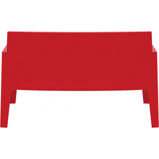 Sofa ogrodowa dwuosobowa Box czerwona Siesta