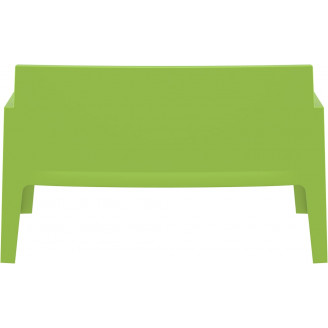 Sofa ogrodowa dwuosobowa Box zielona tropikalna Siesta