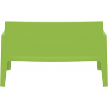 Sofa ogrodowa dwuosobowa Box zielona tropikalna Siesta