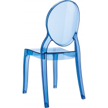 Krzesełko dziecięce BABY ELIZABETH niebieskie przezroczyste Siesta