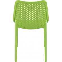 Krzesło ażurowe z tworzywa AIR zielone tropikalne Siesta