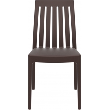 Krzesło ogrodowe ażurowe SOHO brązowe Siesta