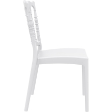 Krzesło weselne NAPOLEON białe Siesta
