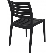 Krzesło ogrodowe ażurowe Ares czarne Siesta