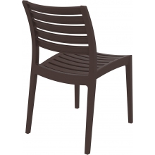 Krzesło ogrodowe ażurowe Ares brązowe Siesta