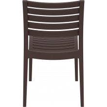 Krzesło ogrodowe ażurowe Ares brązowe Siesta