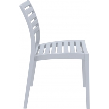 Krzesło ogrodowe ażurowe Ares srebrnoszare Siesta