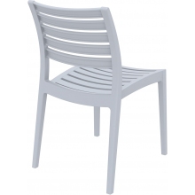 Krzesło ogrodowe ażurowe Ares srebrnoszare Siesta