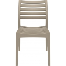 Krzesło ogrodowe ażurowe Ares szarobrązowe Siesta