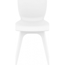 Krzesło z tworzywa MIO PP białe Siesta