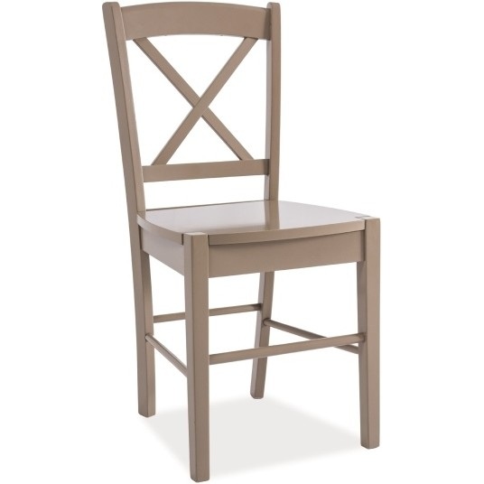 Klasyczne Krzesło drewniane CD-56 trufla Signal do kuchni, salonu i jadalni.