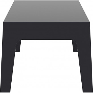 Stolik kawowy ogrodowy Box 70x50 czarny Siesta