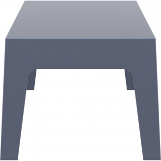 Stolik kawowy ogrodowy Box 70x50 ciemnoszary Siesta
