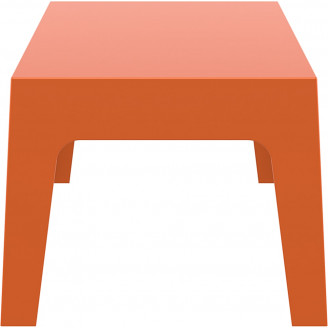 Stolik kawowy ogrodowy Box 70x50 pomarańczowy Siesta