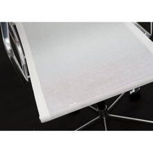 Fotel gabinetowy z siatki CH1171T biała siatka D2.Design do biurka.