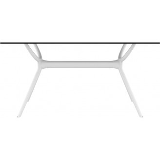 Stół prostokątny Air 140x80 biały Siesta
