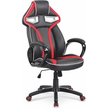 Fotel komputerowy dla gracza HONOR czarno-czerwony Halmar do biurka.
