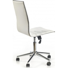Krzesło biurowe obrotowe TIROL biały Halmar