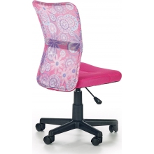 Fotel młodzieżowy do biurka DINGO różowy Halmar