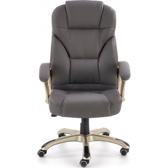 Fotel gabinetowy DESMOND popielaty Halmar