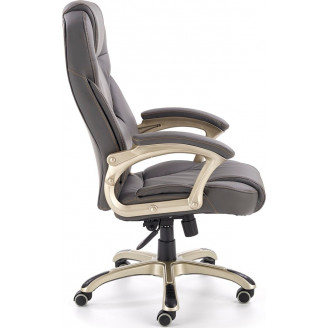 Fotel gabinetowy DESMOND popielaty Halmar