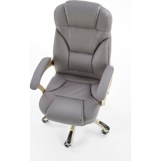 Fotel gabinetowy DESMOND popielaty Halmar