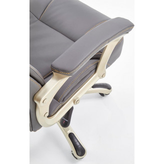 Fotel gabinetowy DESMOND popielaty Halmar